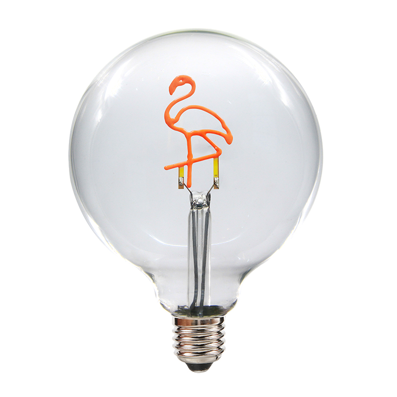 LED DIY Filament Bulb G125 Love Rose Flamingo
