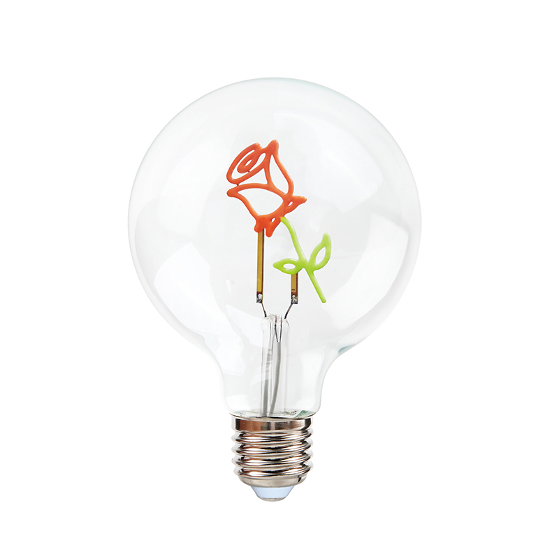 LED DIY Filament Bulb G125 Love Rose Flamingo